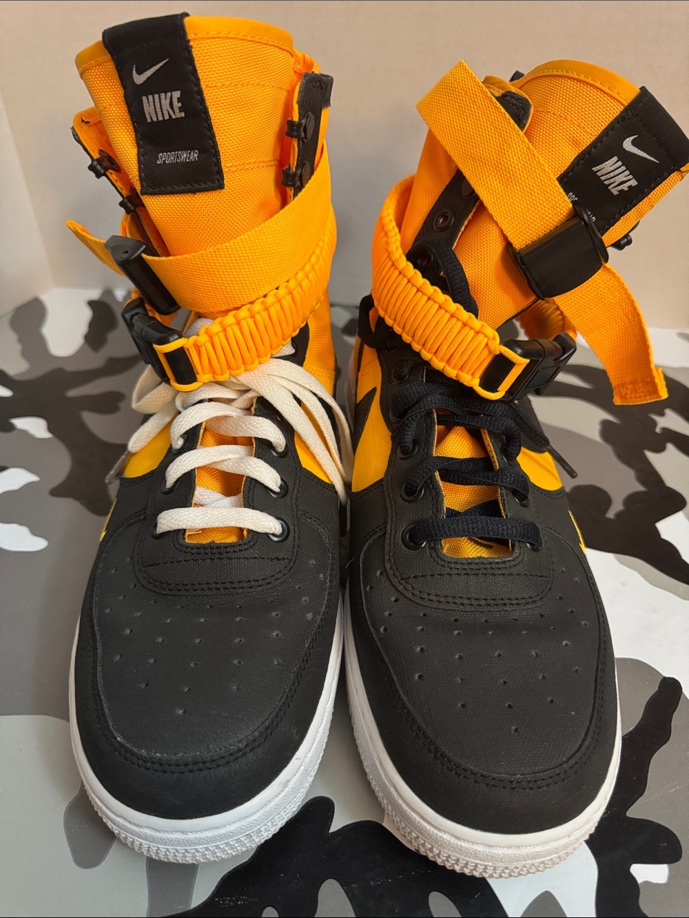 Nike Black and Yellow High-Top Sneakers legit - Picture 6 of 14